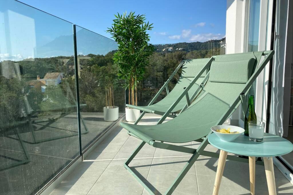 Sea View Apartment 6D With Pool In Canamel Beach 카프데페라 외부 사진